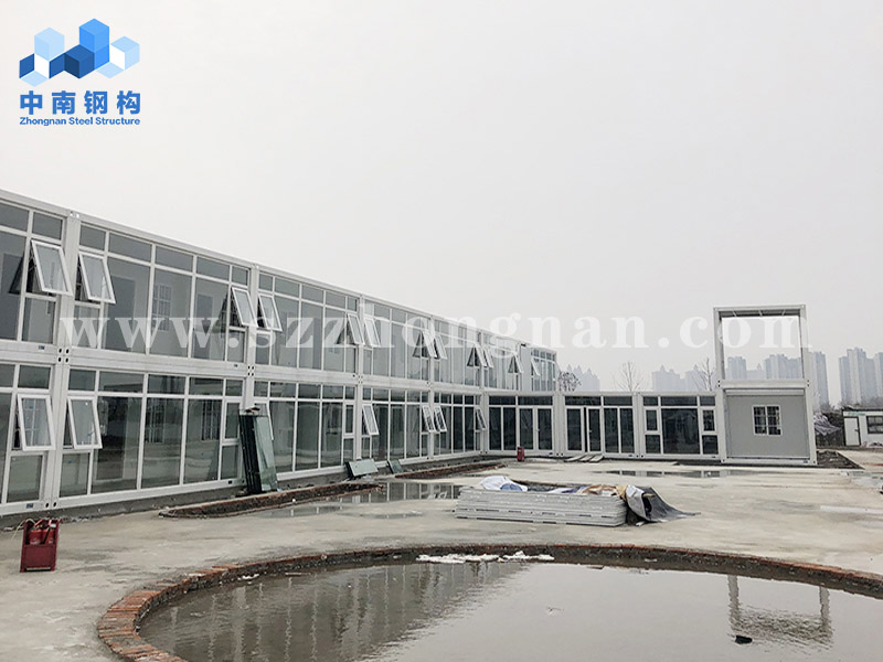 集装箱房装卸工艺方法的主要特点