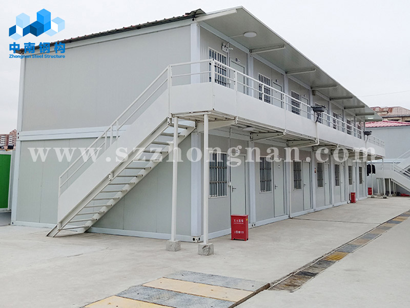 临建简易集装箱房能够快速搭建，为什么呢？