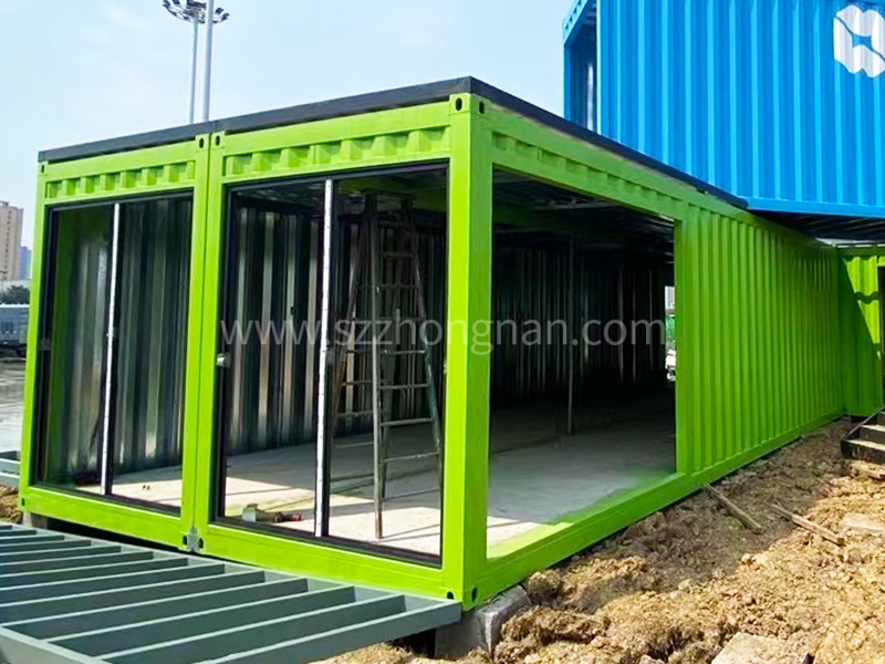 住人集装箱成工地搭建宿舍时的首选